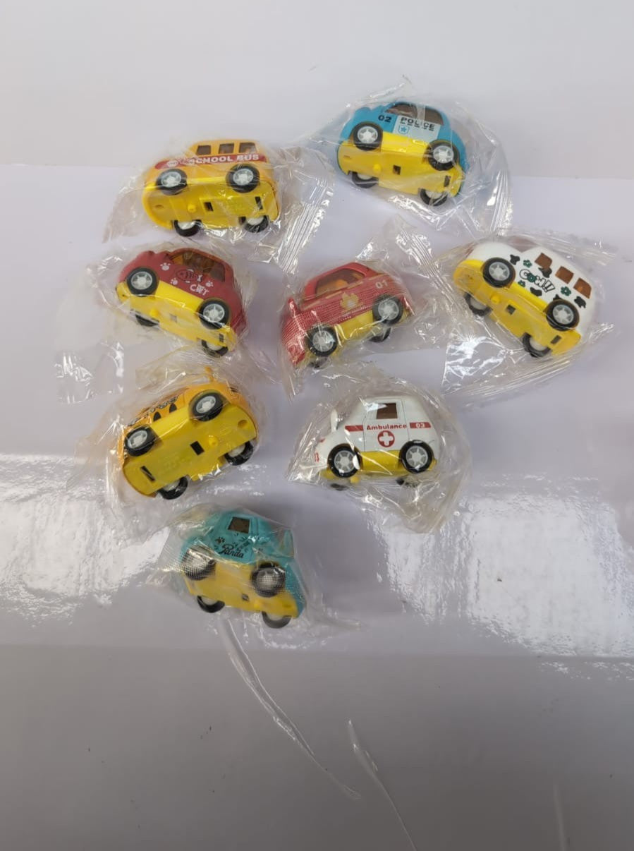 8 Piece Pull Back City Cars ,Vehicles Set Model Car,for Toddlers, Boys, and Girl