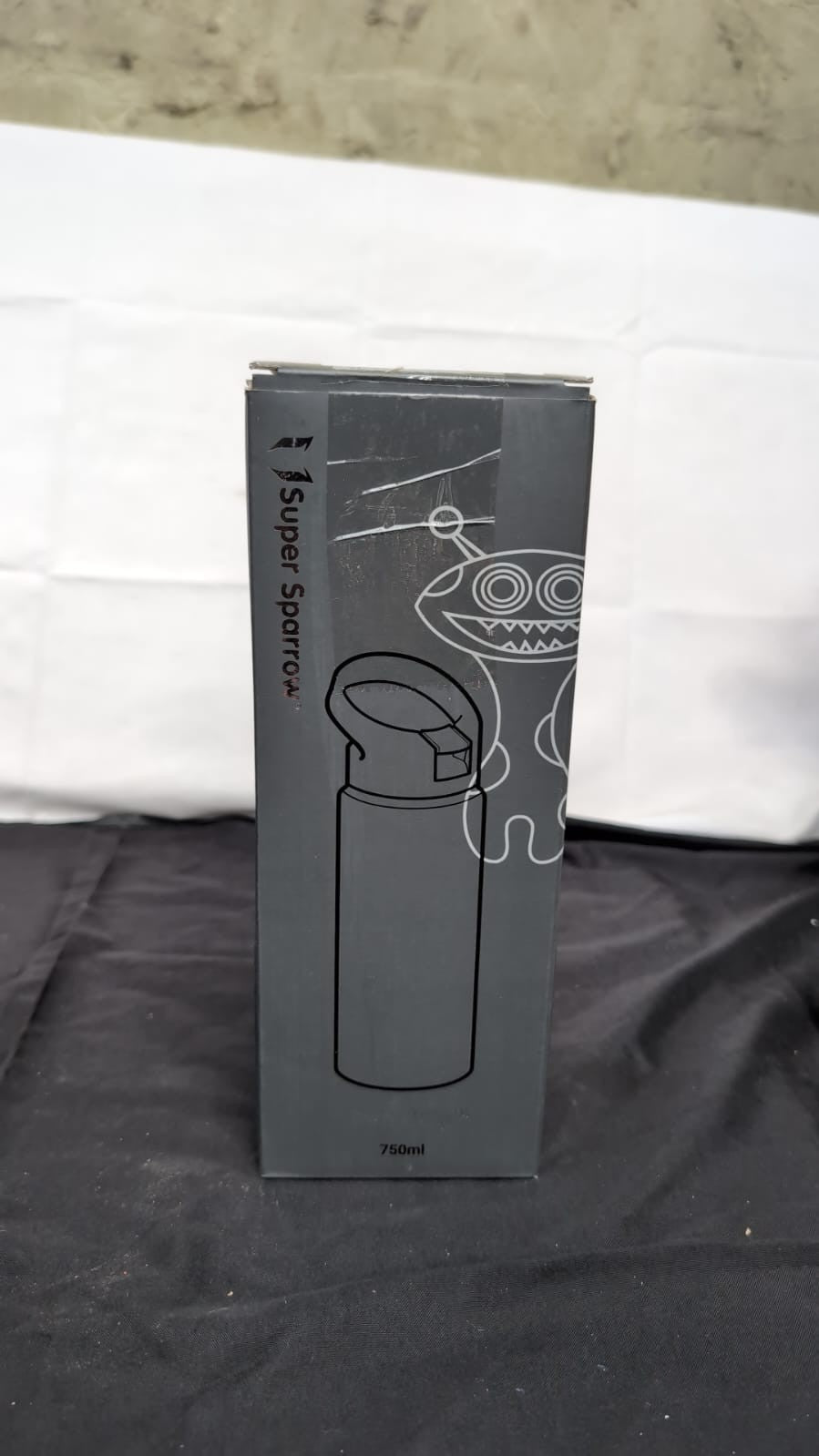 Super Sparrow Water Bottle Insulated, 750ml,Wide Mouth (box damaged straw dent)