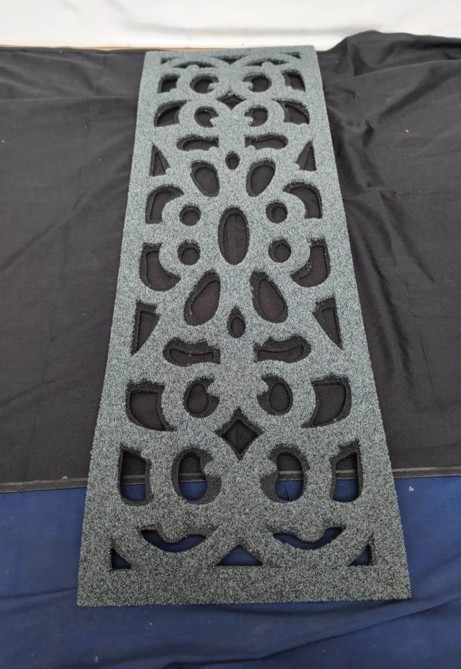 Narrow Doormat Victorian Style Step Door Mat Barrier 1 Pack, 75 x 25cm