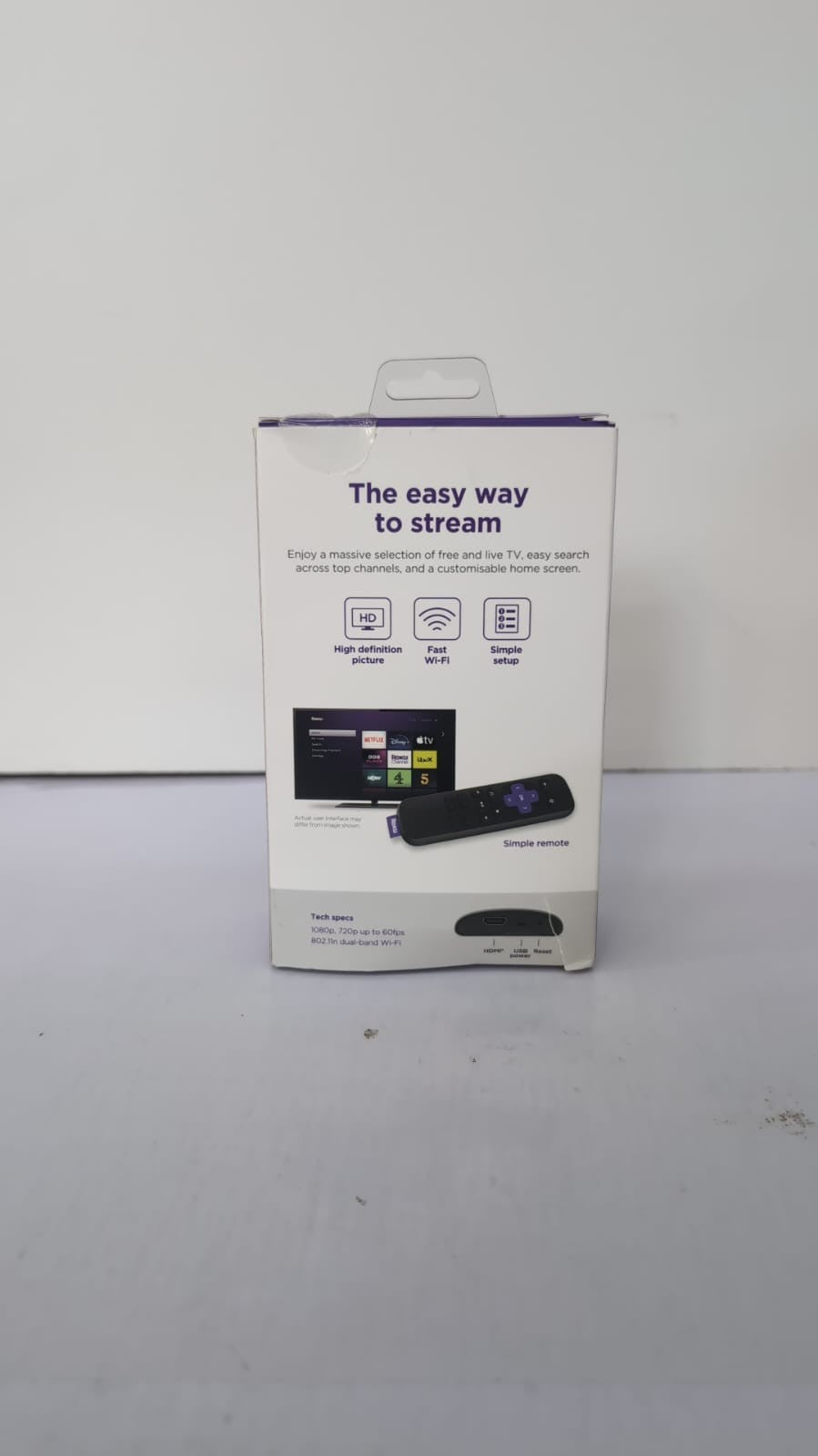 Roku Express HD Streaming Device (Packaging Opened)