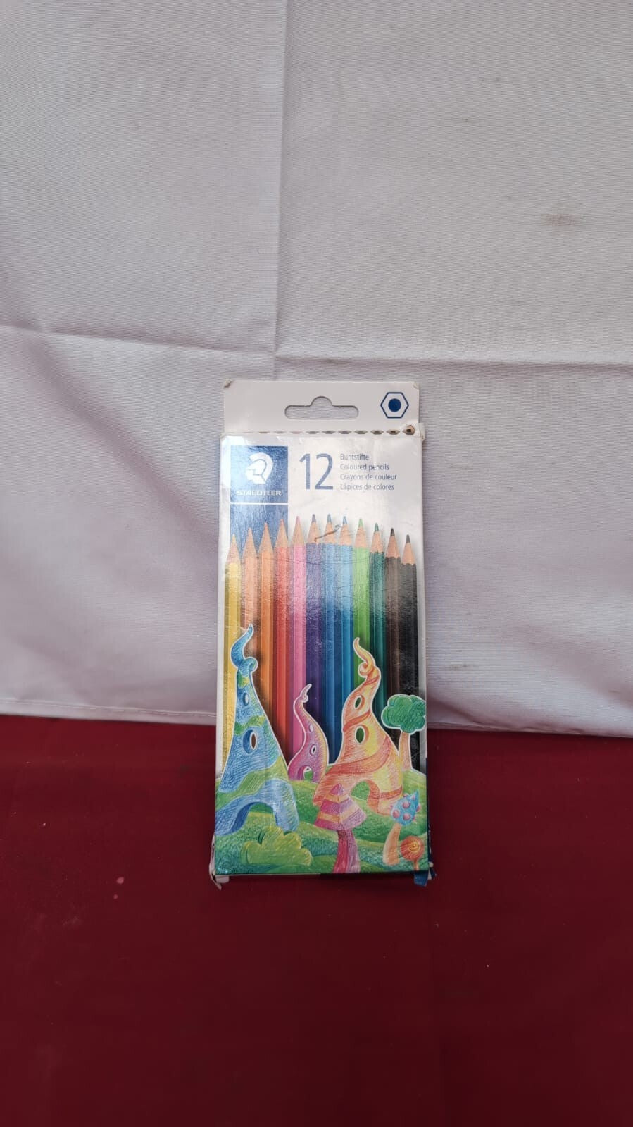 STAEDTLER 175 C12 Wood-Free Coloured Pencils - Box of 12 (packaging damaged)