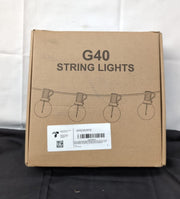 Outdoor-Lights-Garden-Mains-Powered-String-Festoon-Light LED Outside G40