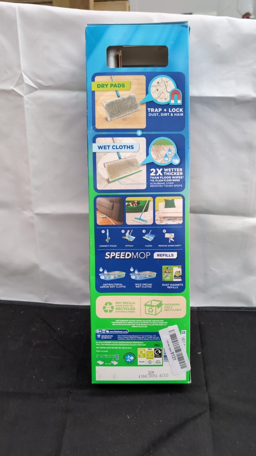 NEW Speedmop 4D+4W (box damaged)