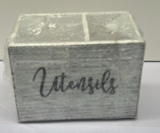 Kitchen Utensil Holder Rustic Utensils Holder
