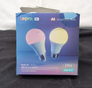 Lepro B1 AI Smart Bulbs E27, 2 Packs (BOX DAMAGED)