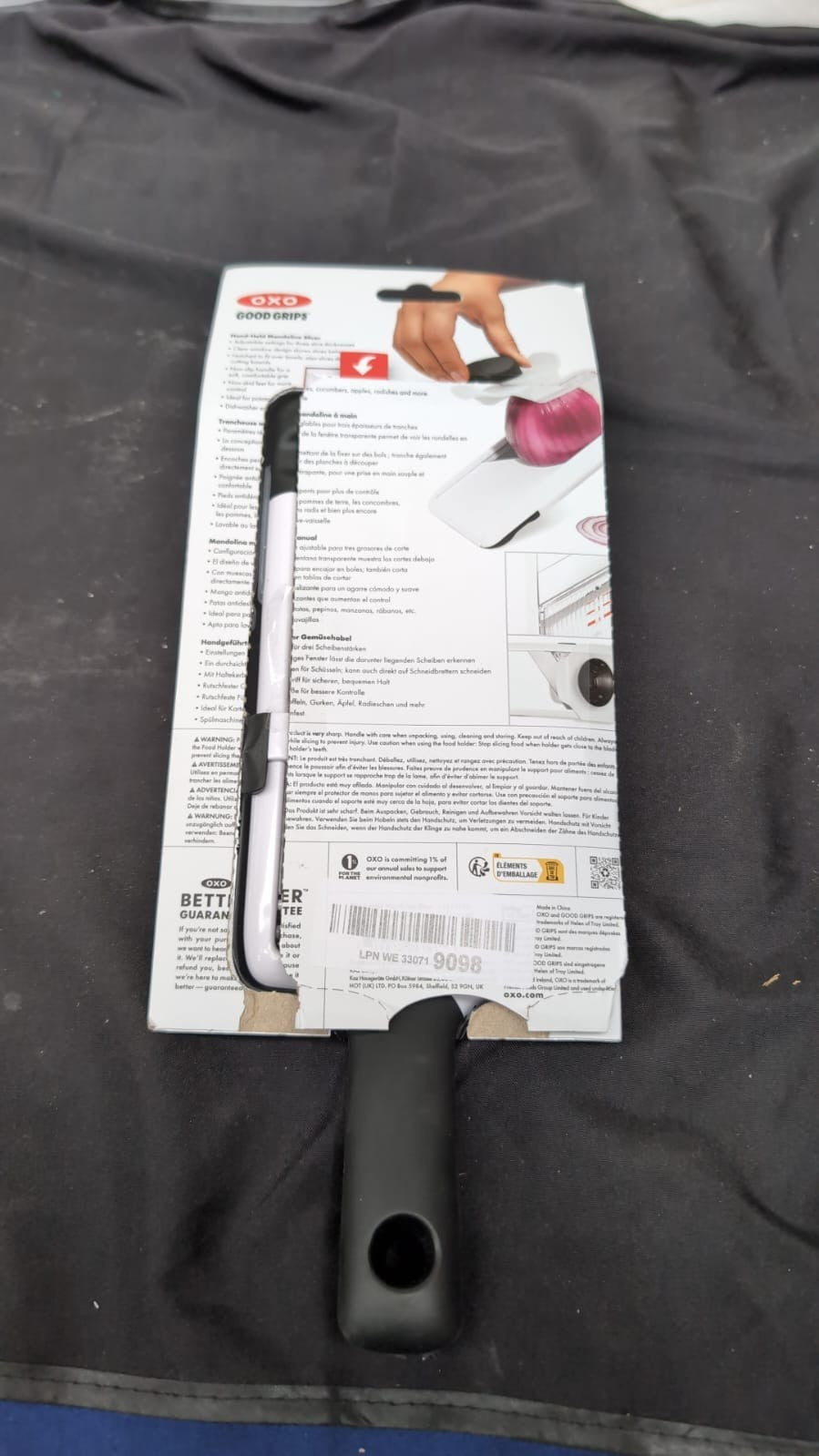OXO Good GripsPrecision Handheld Adjustable Slicer(packaging damaged)