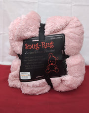 Snug Rug Pink Quartz Special Edition Blankets Luxury Sherpa Fleece 127 x 178cm