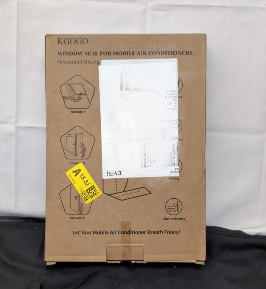 300CM Window Seal for Portable AC & Dryer – Universal Zip Kit, No Drilling(NEW)