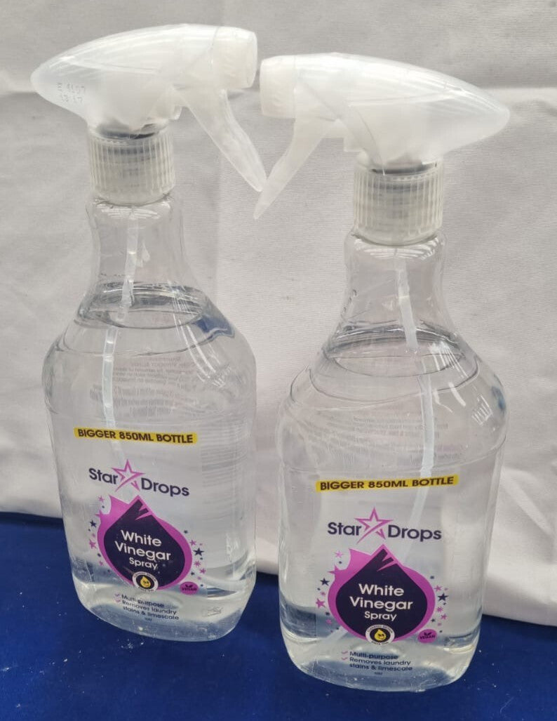 Stardrops White Vinegar Spray 850ml (2 PACK)