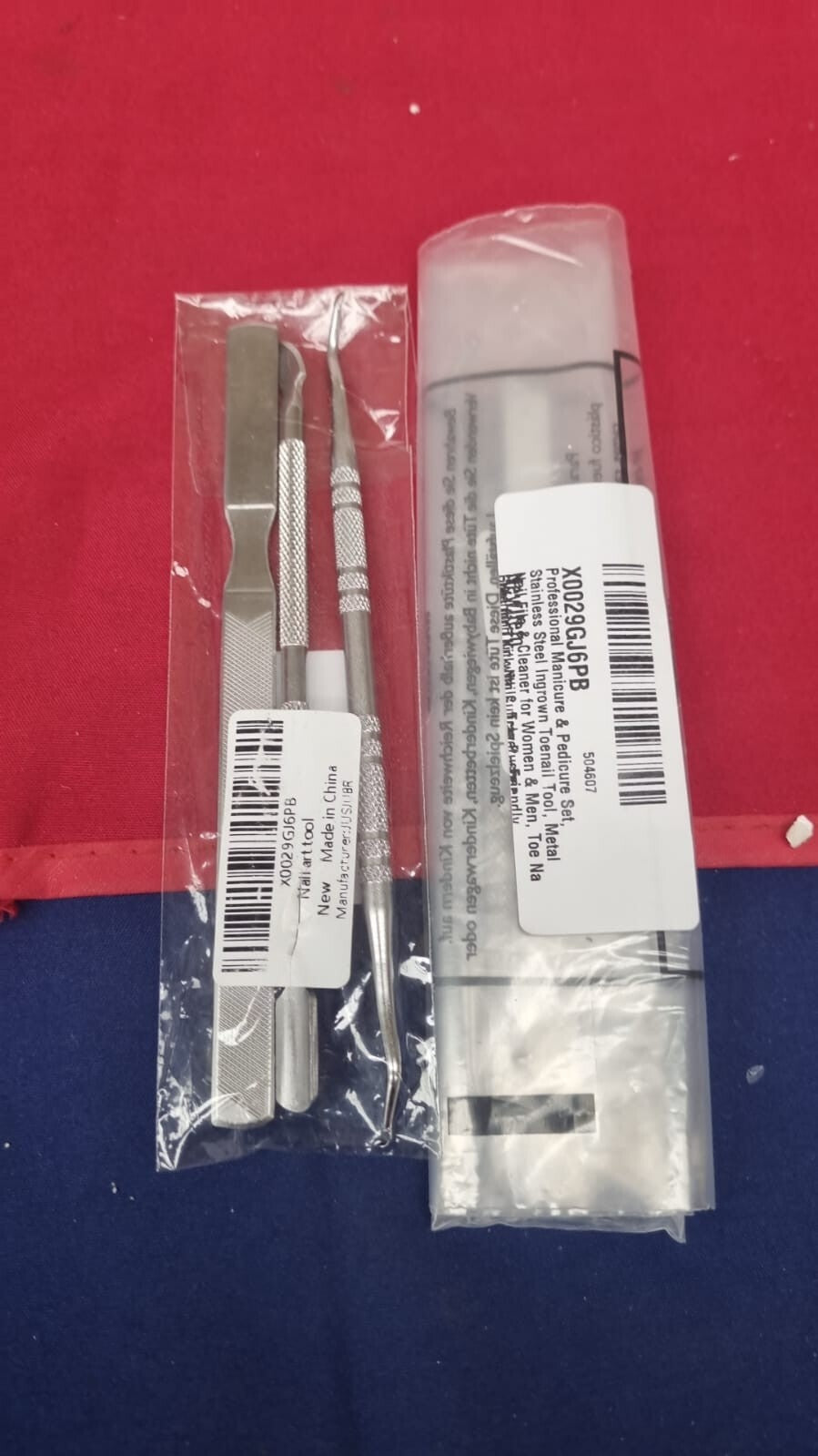 Professional Cuticle Pusher Set