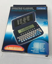 LEXIBOOK, 15-Language Translator, Integrated euro converter