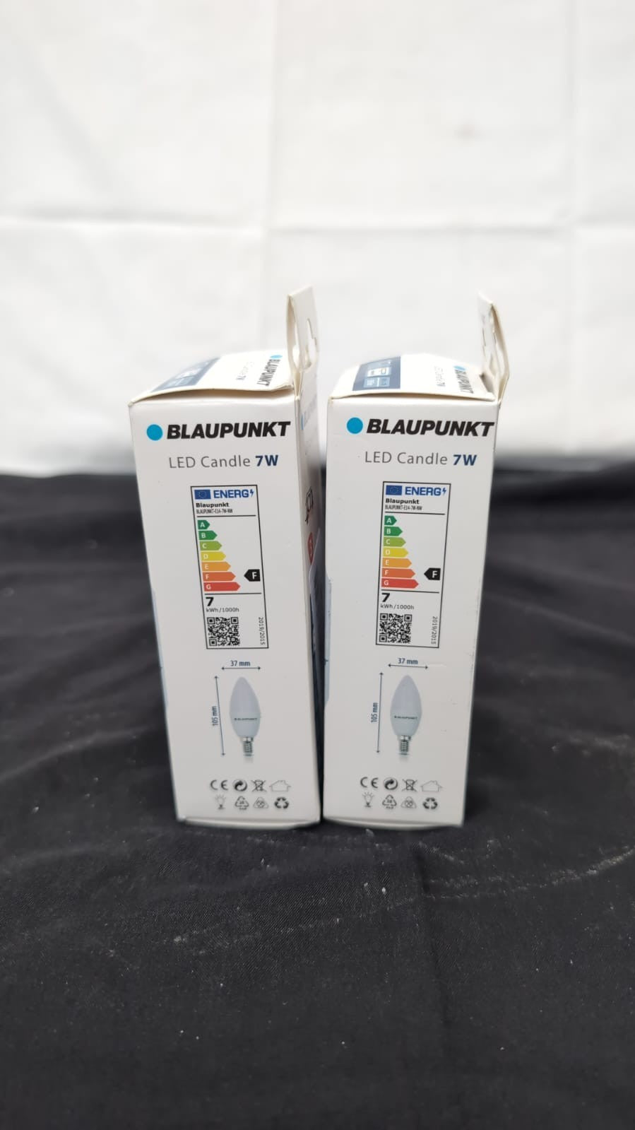 Blaupunkt LED E14 Light Bulb - Candle - Daylight Lighting  7W PACK OF 2