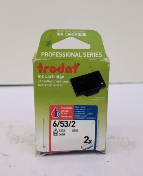 Trodat Replacement Ink Pads 6/53 – Black Ink – 203, 5440 (BOX DAMAGED)