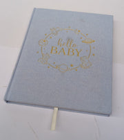 Hello Baby Memory Book for Boy Girl (2 small marks on front cover)