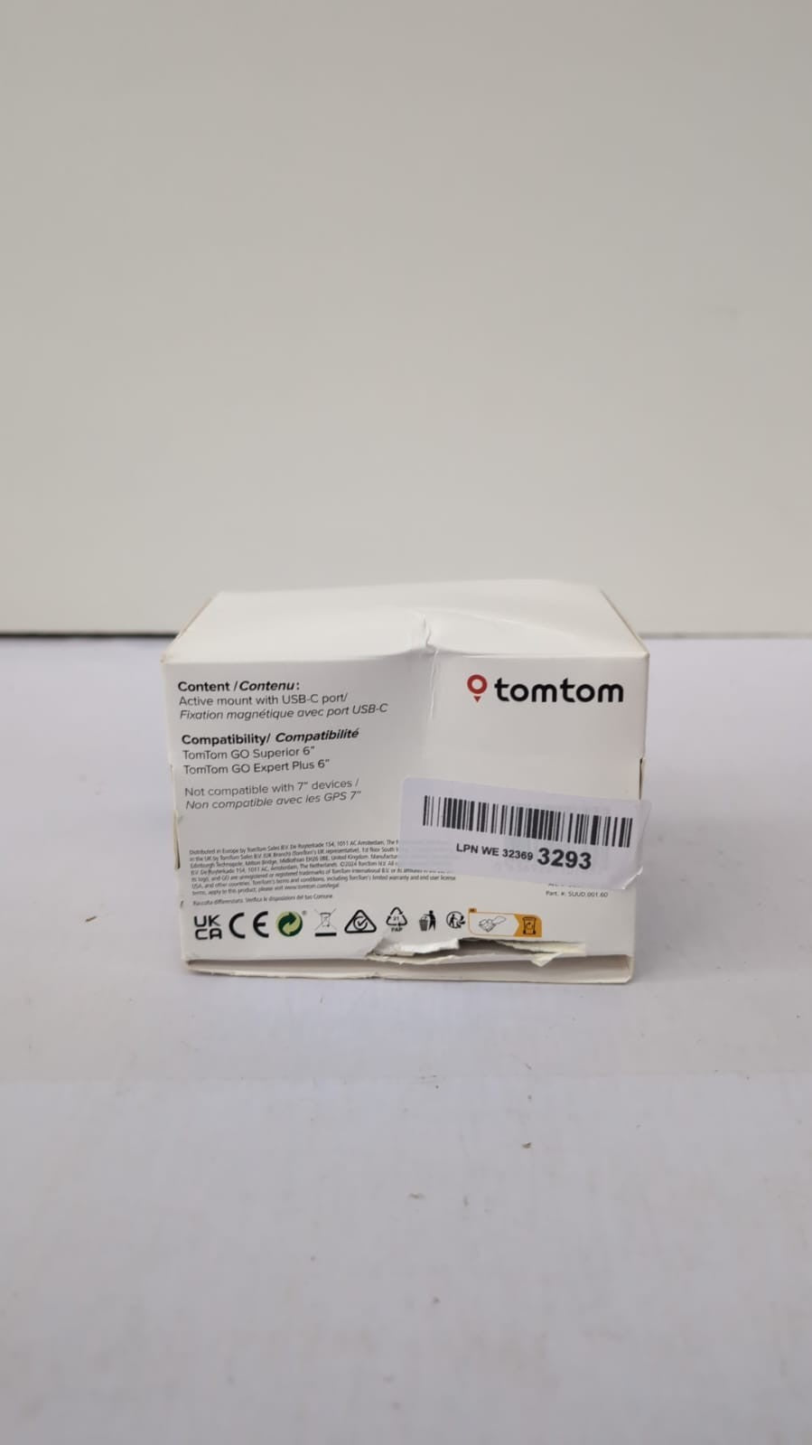 TomTom Sat Nav Windscreen Active Mount, magnetic premium mount