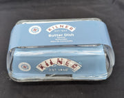 Kilner Glass Butter Dish 250g Capacity Durable BPA-Free (Smaall Chip)