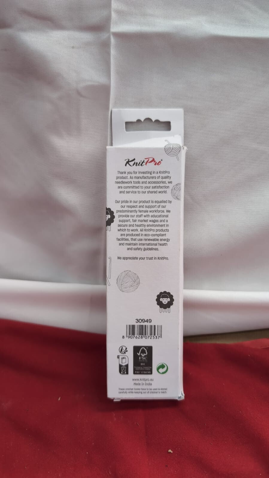 KnitPro Waves Crochet Hooks – 12mm Crochet Hook, Ergonomic Soft Handles, Soft