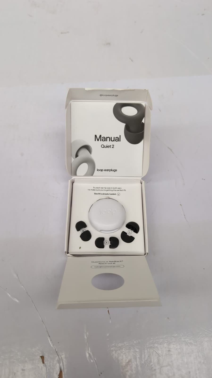 Quiet 2 Ear Plugs – Ultra-Comfy Reusable Noise-Reducing (BOX OPENED)