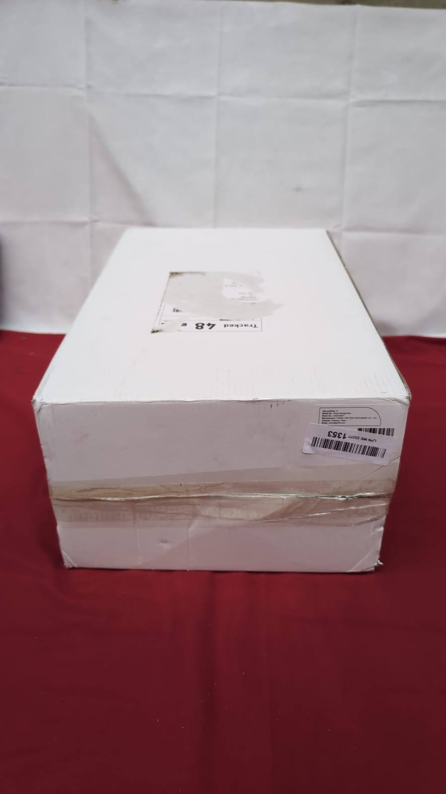 6 pack - stackable containers - each container is 16cm x 24cm x 6cm