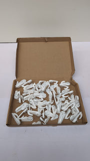 50pcs 3 Sizes, Non-Trace Picture Hanging Kit, Frame Hanger Hook with Nails,