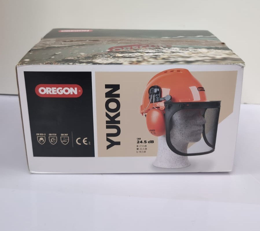 OREGON Yukon Chainsaw Safety Helmet w/ Protective(box opened)
