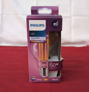 Philips LED Premium Classic A67 Clear Light Bulb [E27 Edison Screw] 17W =150W