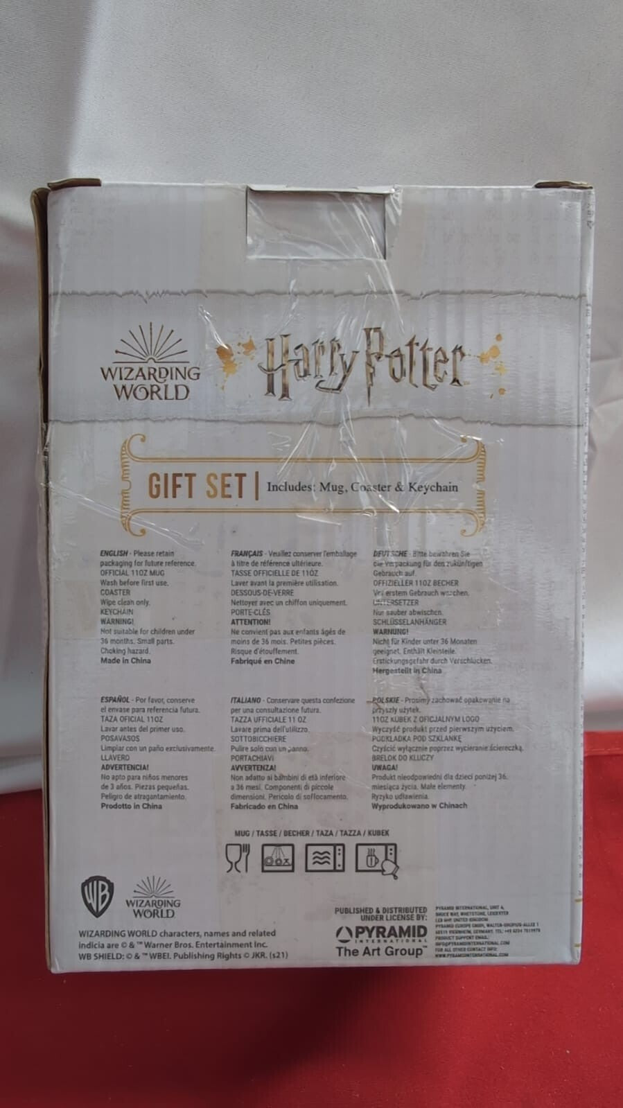 Harry Potter Gift Set with Mug (packaging damaged)