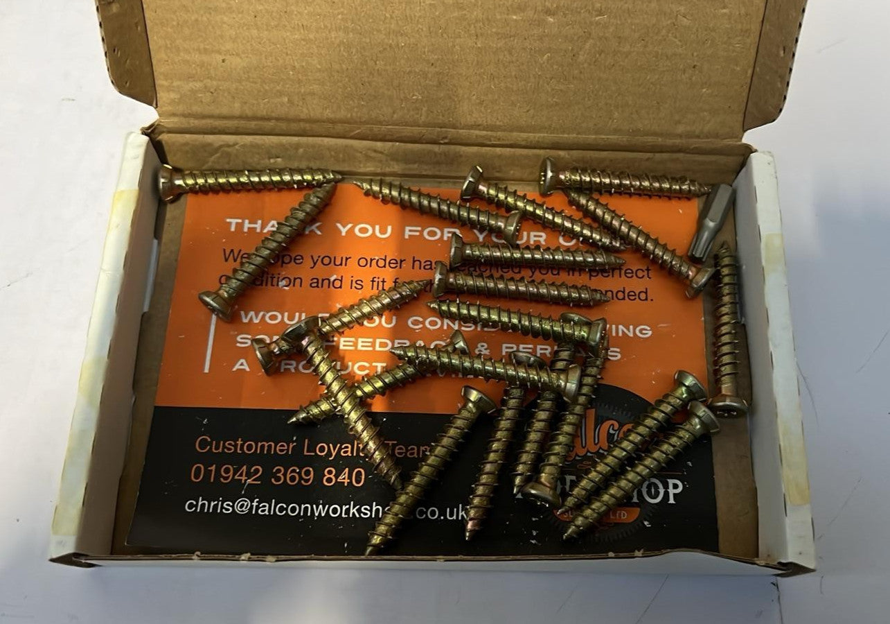 Concrete Screws 7.5 x 50mm (Pack of 20)