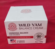 BrilliantVive Wild Yam Hormone Balance Cream: Organic Wild Yam Cream