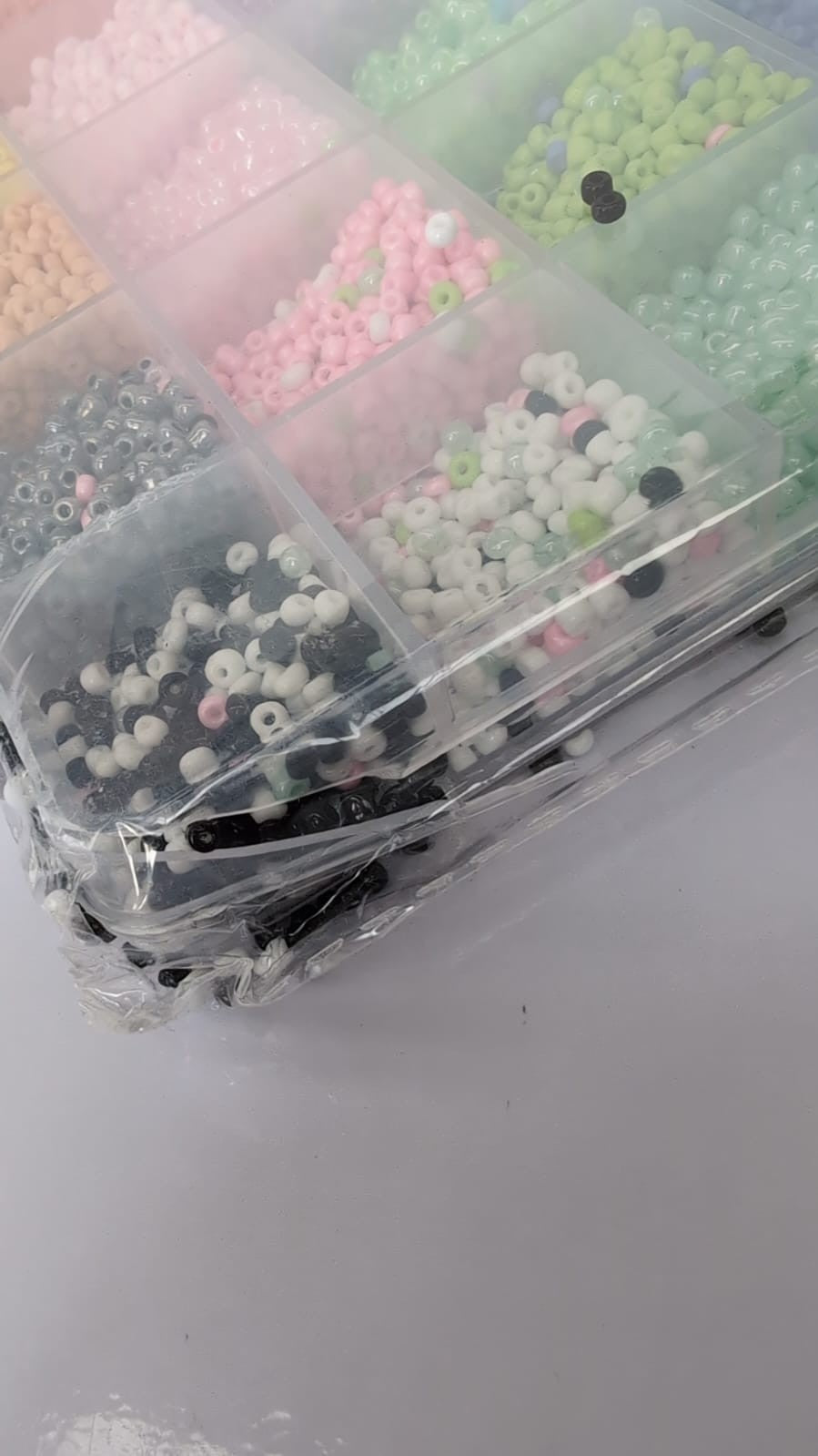 Clay Beads Bracelet Making Kit, Beads for Jewellery Making,(PACKGAING DAMAGED)