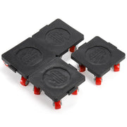 ZEAYEA Set of 12 Furniture Mover with Wheels and Lifter, 550 Lbs Load Capacity