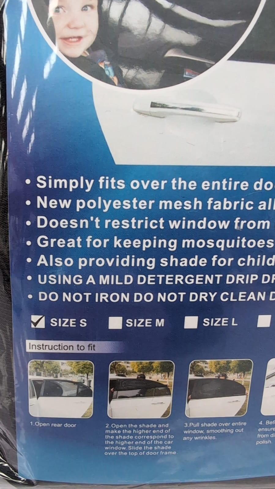 Child Safety Car Sun Shade Rearside Window Shade,small