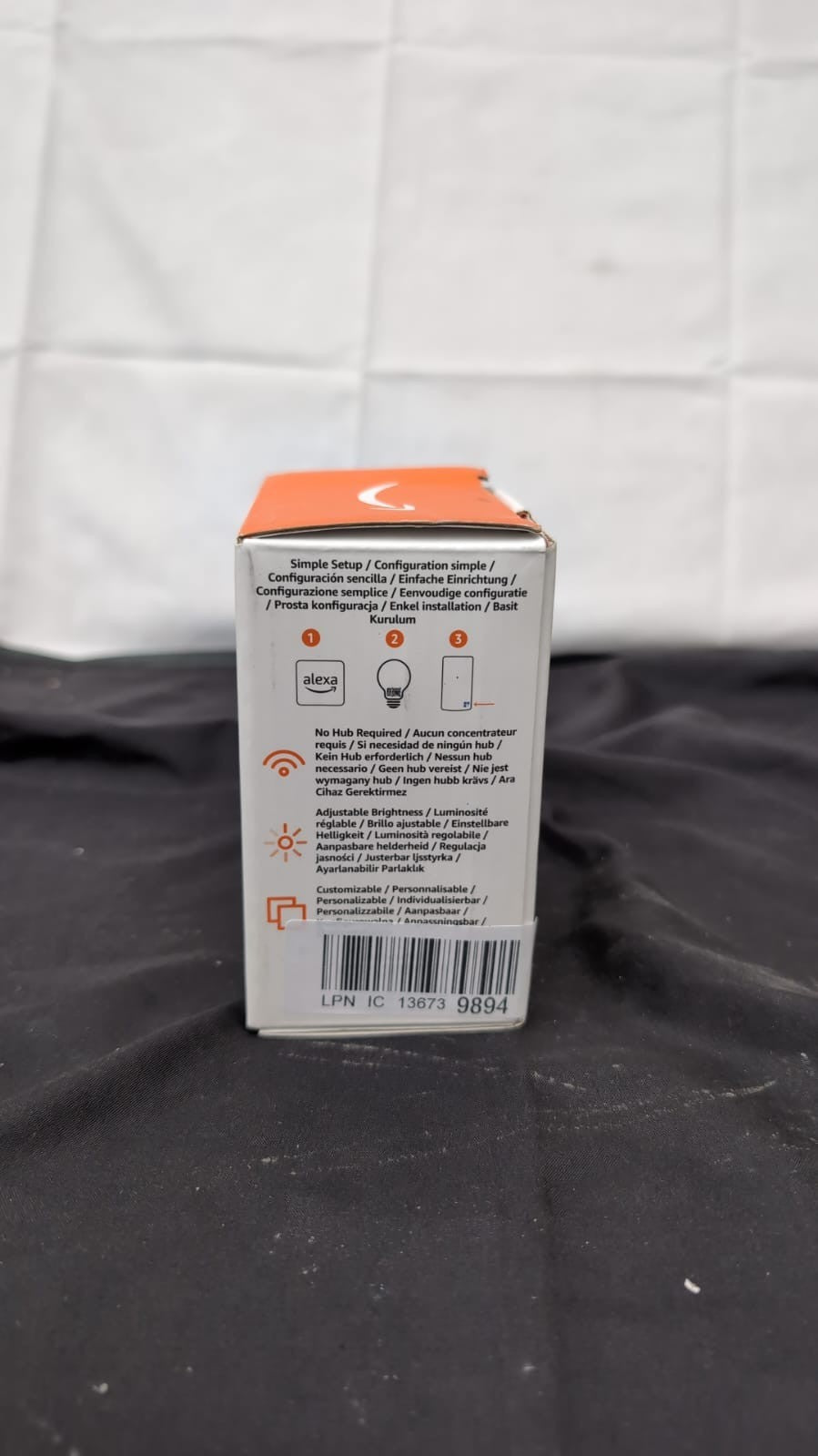 Amazon Basics Smart A60 Dimmable LED Light Bulb, E27 8.5W, Soft White, 2-Pack