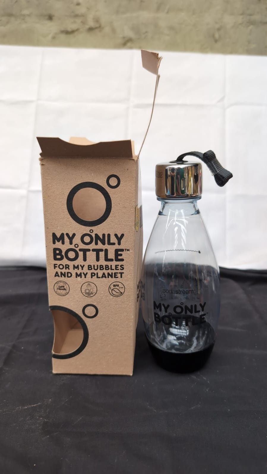 SodaStream My Only Bottle 500 ml Reusable Water Bottle(  bottle scuffed)