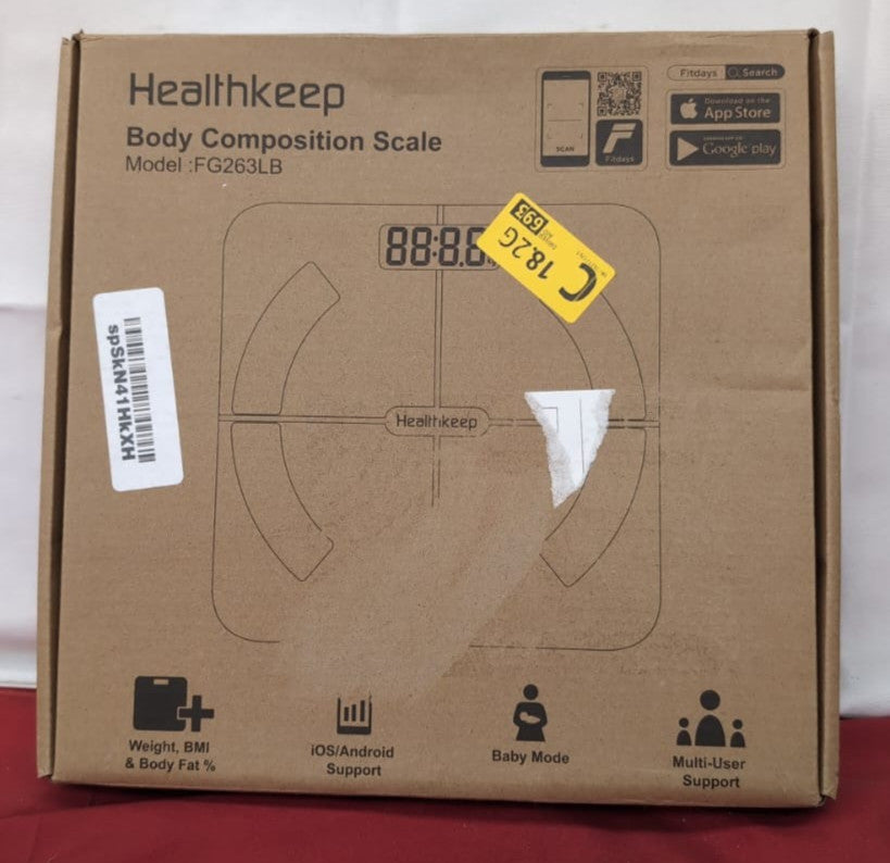 Healthkeep Scales for Body Weight with App 13 Body Composition Metrics, Smart