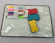 OWill Dry Erase Whiteboards Small Magnetic White Board Set for Kids