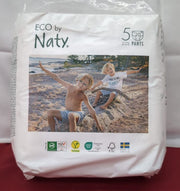 Eco by Naty Nappy Pants - Hypoallergenic and Chemical-Free Pull (Size 5 Pack 20)