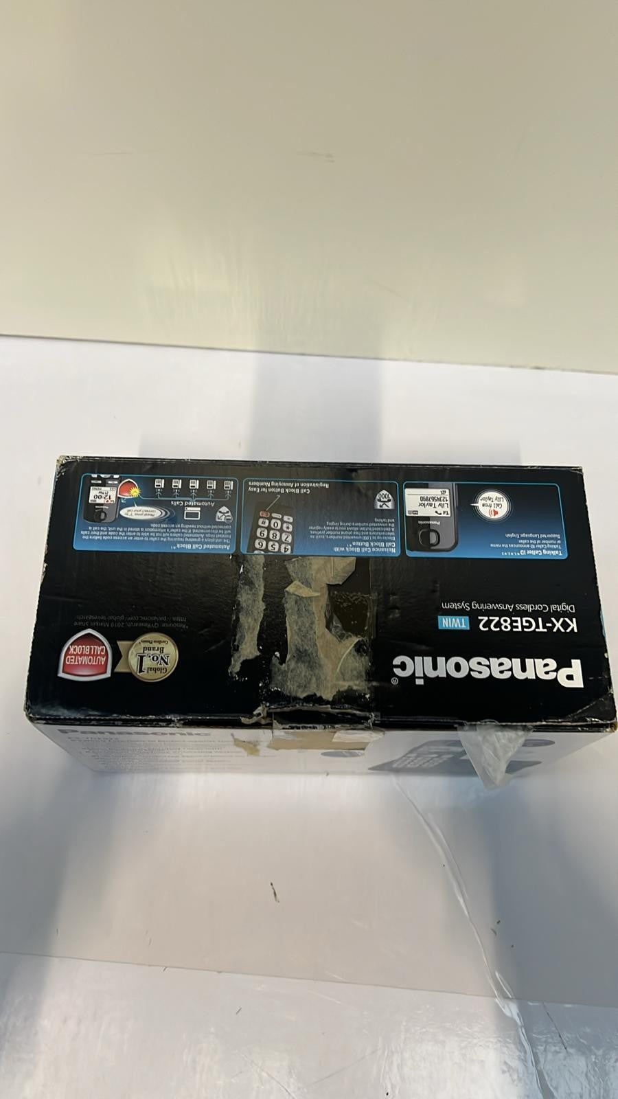 Panasonic KX-TGE822 TWIN (BOX DAMAGED)