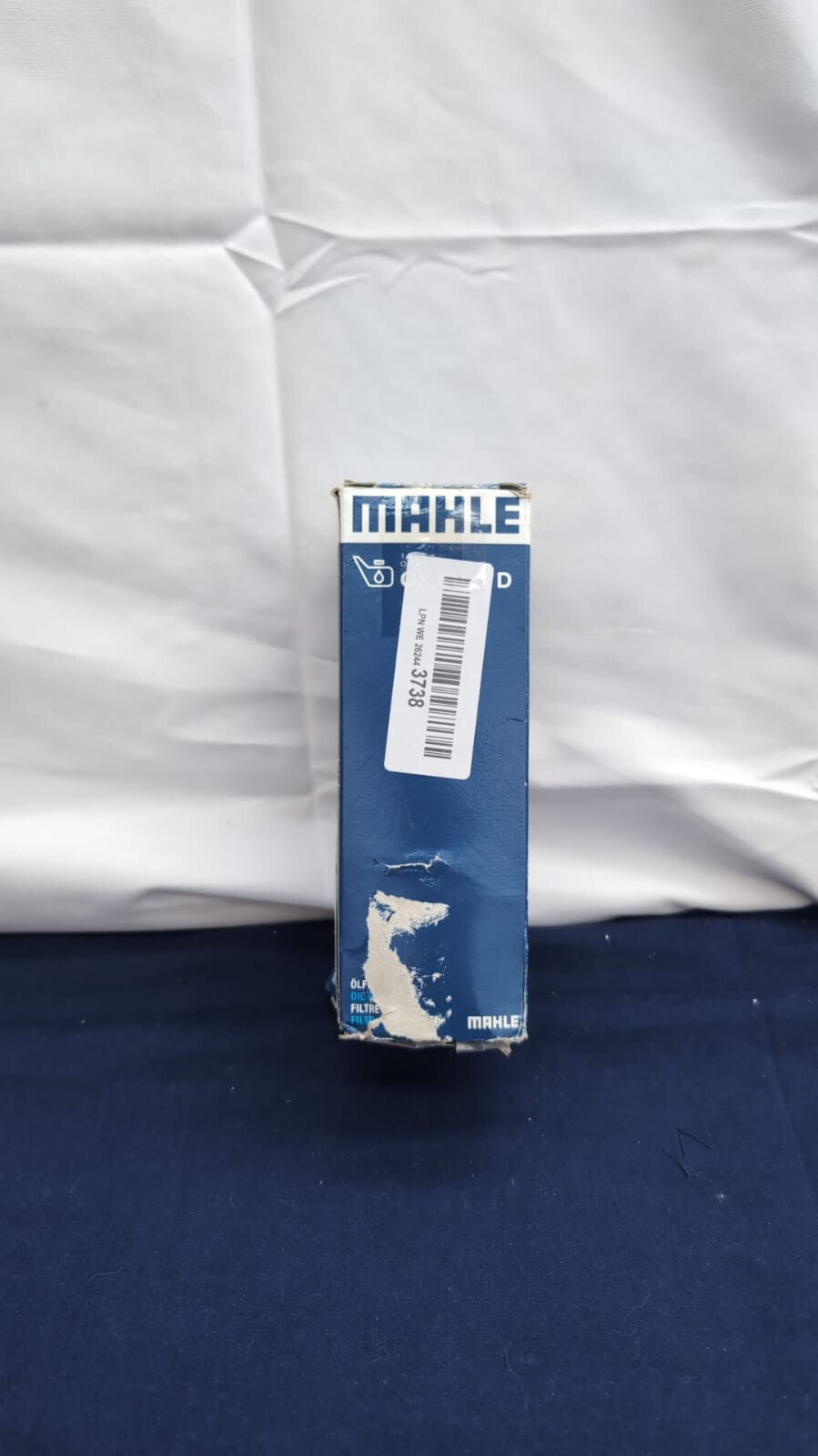 MAHLE OX 815/1D Oil Filter with Gasket Set (packaging damaged)