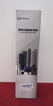 Extendable Feather Duster, 10PCS Bendable Microfiber Duster( box damaged)
