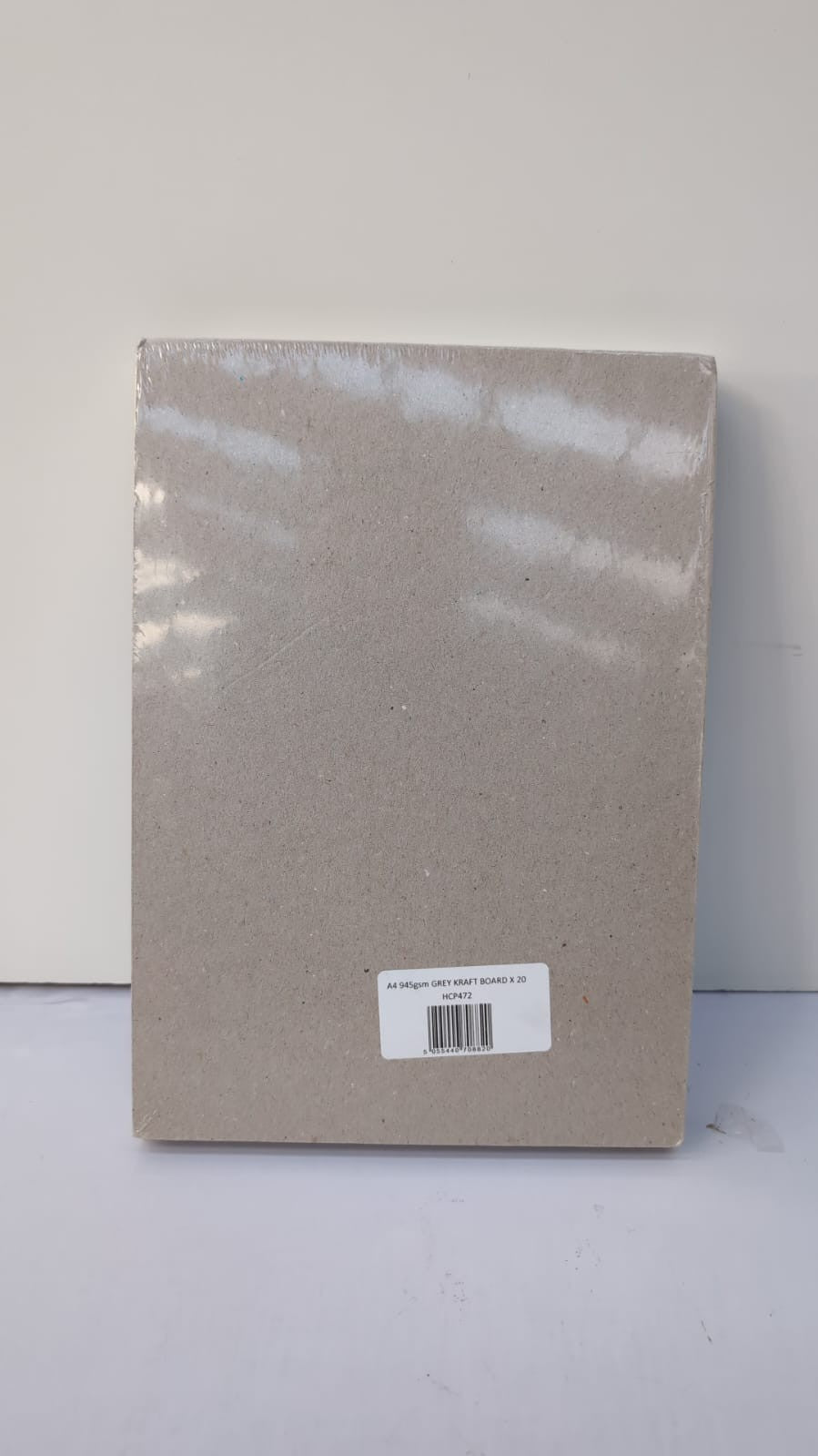House of Card & Paper Grey Kraft Board 1500micron 945gsm A4 Size 20 Sheets