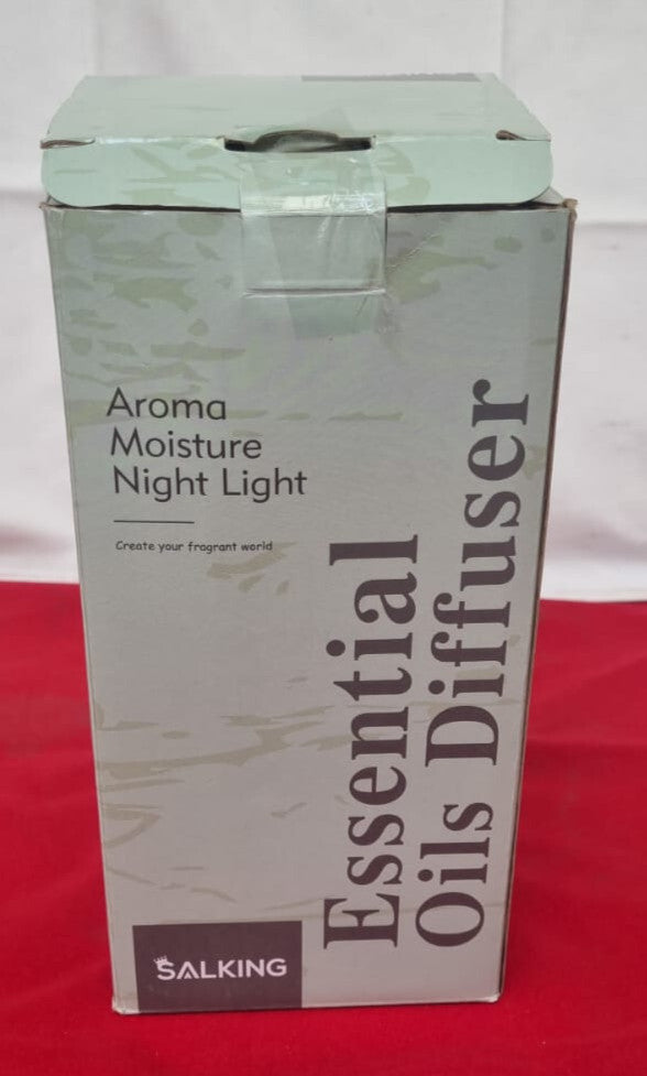 Essential Oil Diffuser, Wood Grain Aromatherapy with Led Lights  Auto Shut-Off