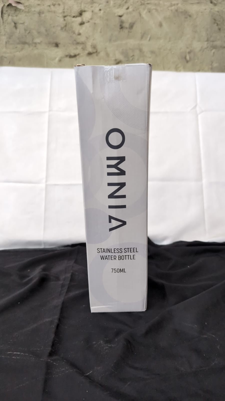 OMNIA Vacuum Insulated Stainless Steel Water Bottle, 2 Lids,Gradient Purple750ML