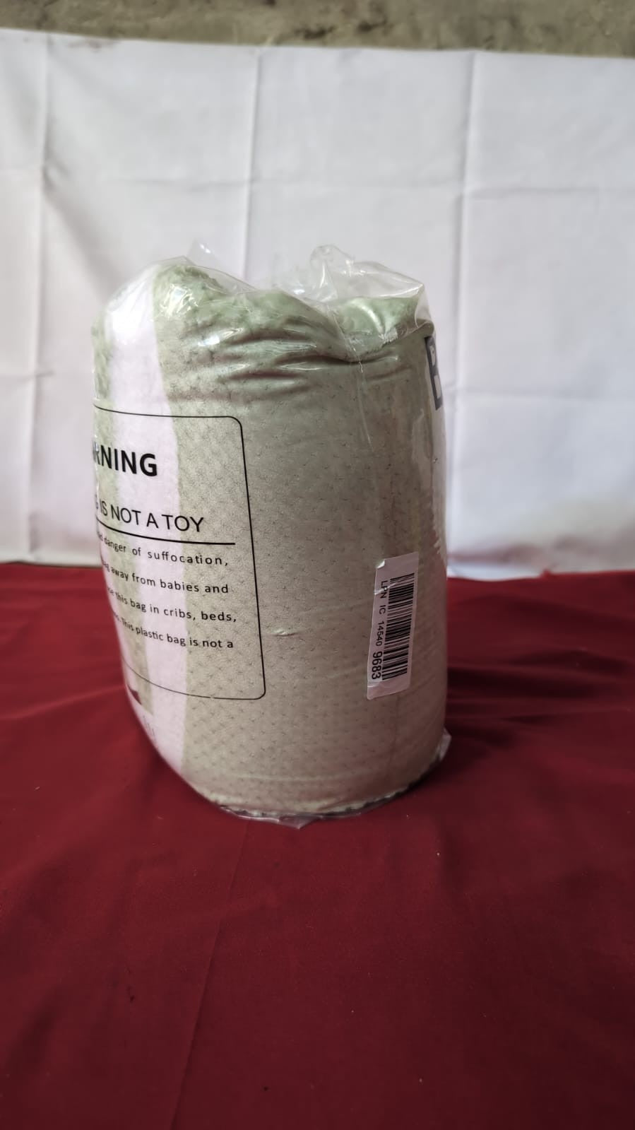 Textured Flannel Fleece Throw Blanket (127cm x 150cm)