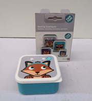 TUM TUM Nesting 1 Snack Pots for Kids BPA Free - Felicity Fox(box damaged)