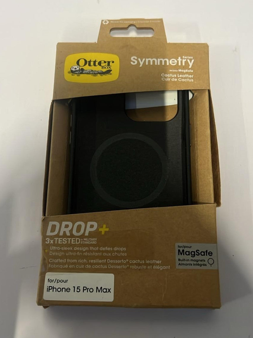 OtterBox Symmetry, MagSafe Case for iPhone 15 Pro Max Shockproof (BOX DAMAGED)