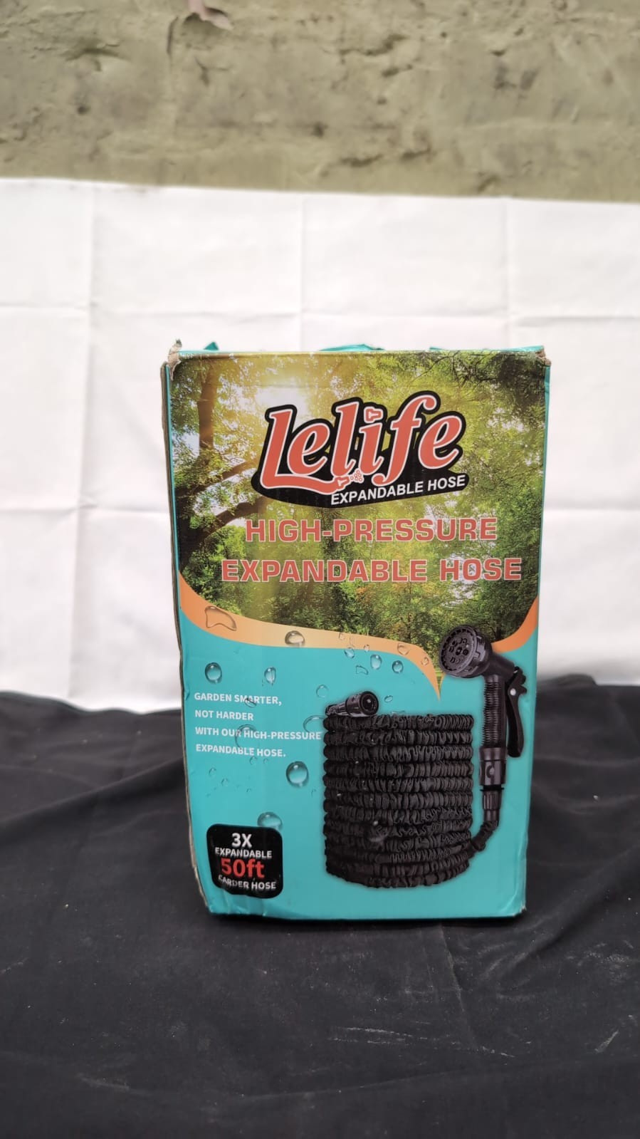LELIFE High pressure expandable hose 3X 150 Feet (BOX DAMAGED)