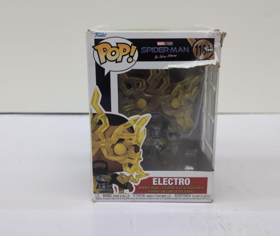 Funko Pop! Marvel: Spiderman No Way Home 2021 - Electro Finale (BOX DAMAGED)