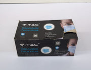 V-TAC Face Masks w/ Ear Loop Disposable Type (Medical)  3-Layer(box damaged)