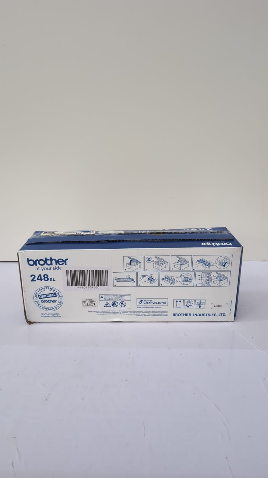 BROTHER TN-248XLBK Toner Cartridge, Black, Single Pack, High Yield, (box opened)